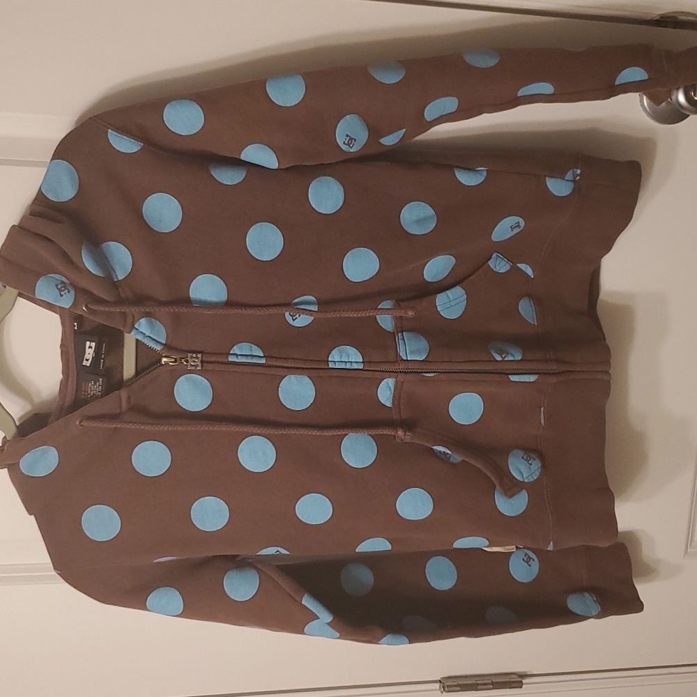 Vintage brown and teal Womens size Medium DC Jacket